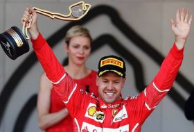 Фетел ликува след двойна победа за Ferrari в Монако